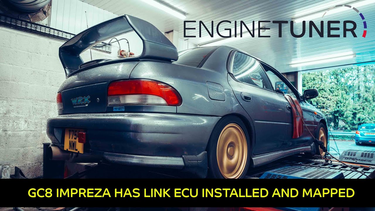 Enginetuner RAW / ET Competition winner gets a Link G4 X ECU installed on his GC8 Subaru Impreza.