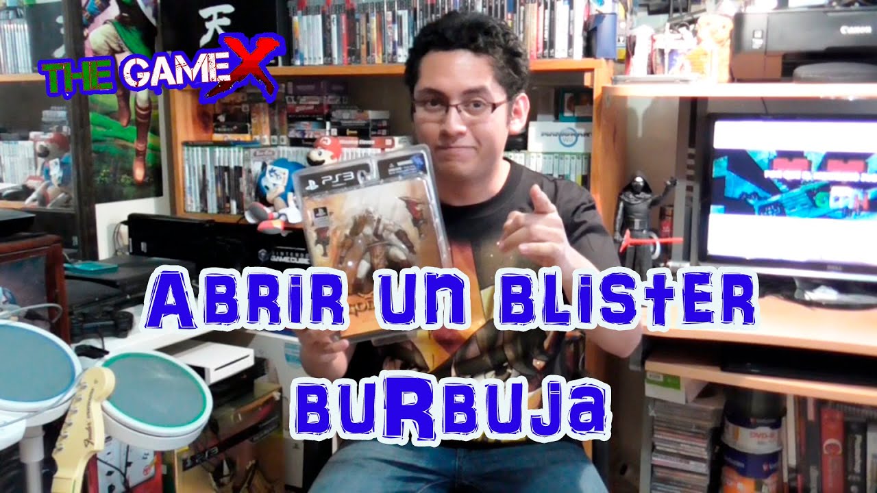 COLECCIONISMO ¿Cómo abrir un blister burbuja? | The GameX