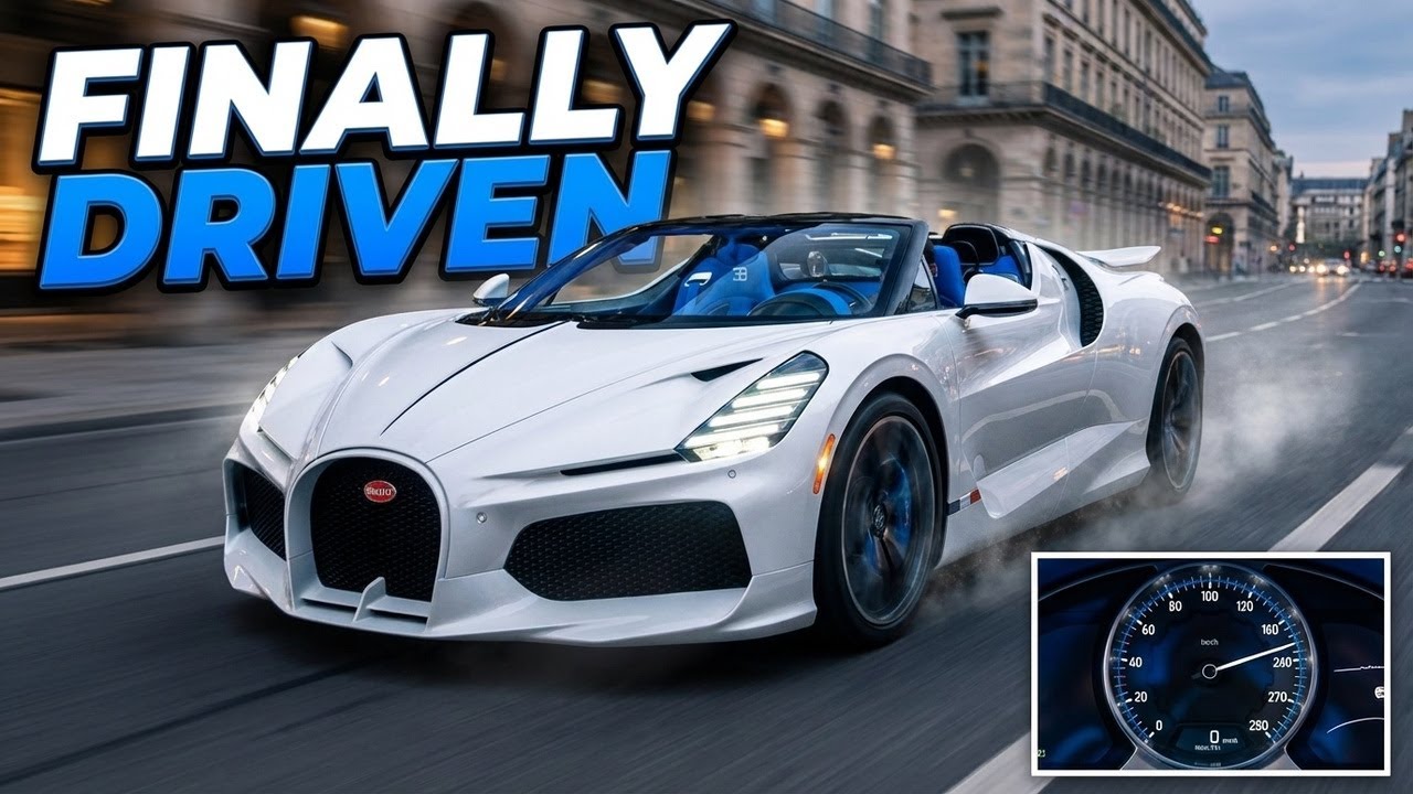 ЕДИНСТВЕННЫЙ Bugatti Mistral, который ДЕЙСТВИТЕЛЬНО ездит!