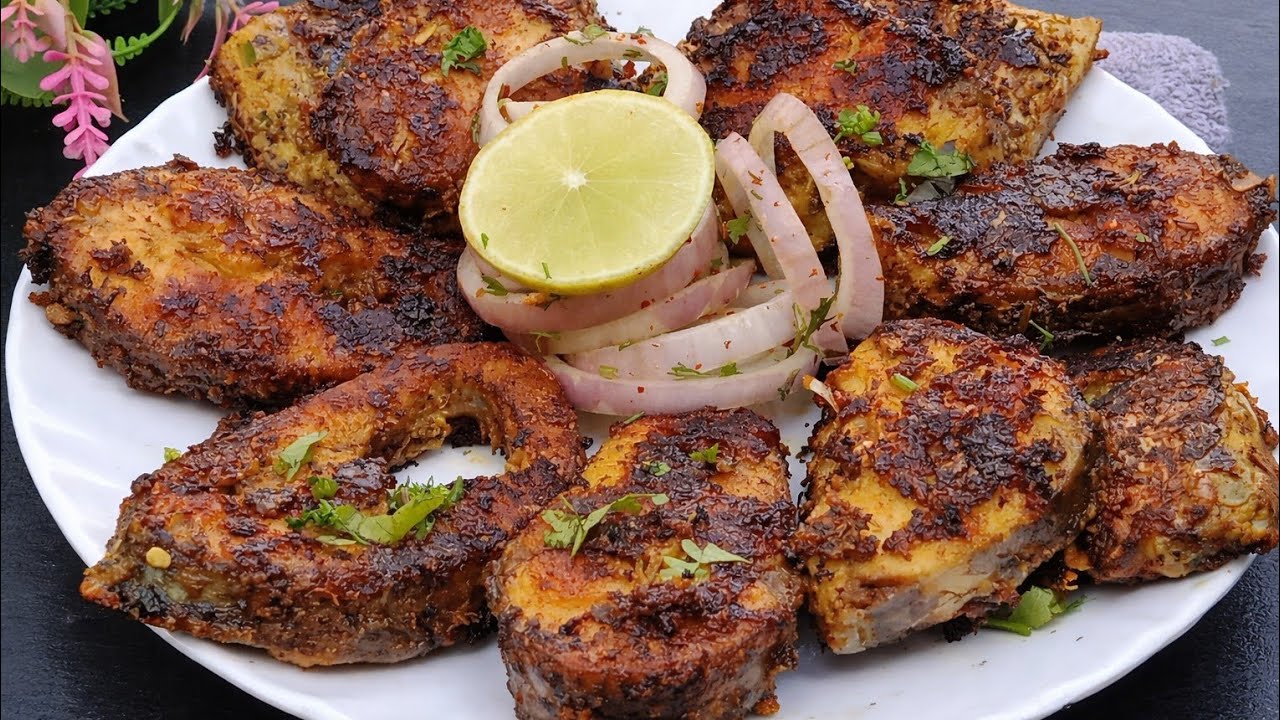 मसालेदार कुरकुरी फिश फ्राई | Spicy & Crispy Fish Fry Recipe/Ramzan Special Recipe