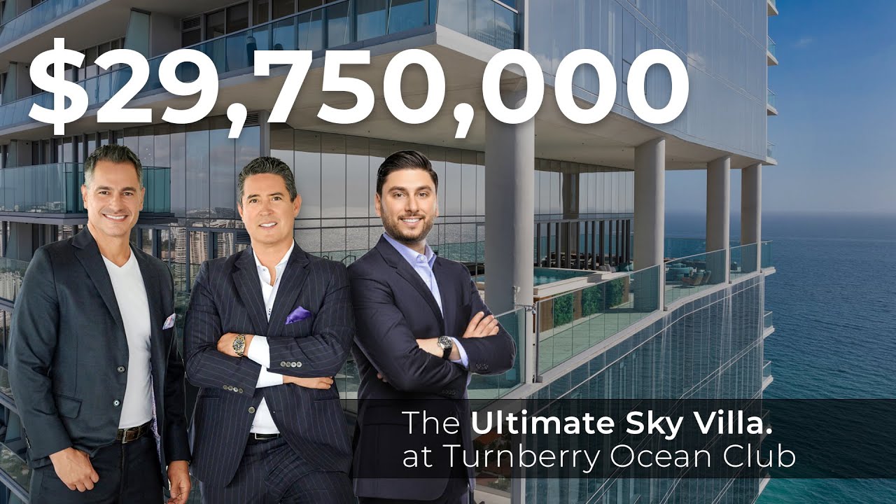 The Ultimate Sky Villa: A One-of-a-Kind Masterpiece at Turnberry Ocean Club