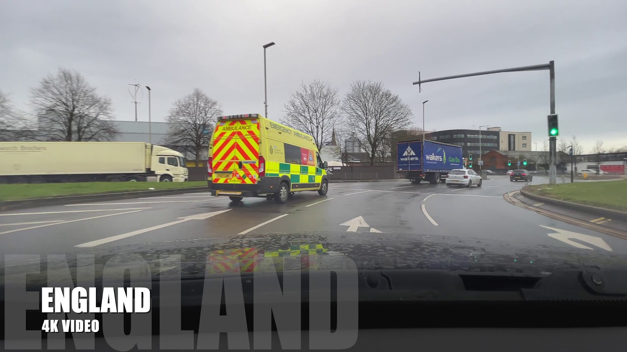 Leicester 4K Cloudy Drive