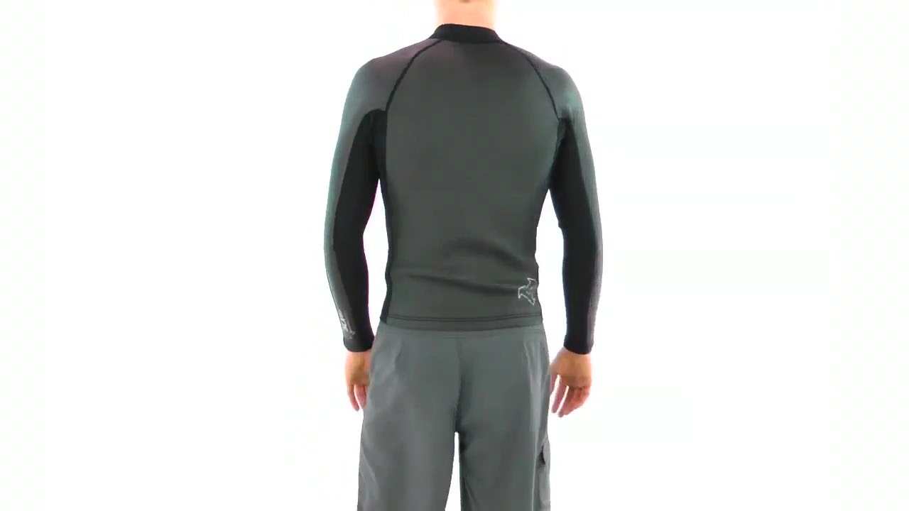 Xcel Men's 2/1MM Axis Smoothskin Front Zip Long Sleeve Wetsuit Jacket | SwimOutlet.com