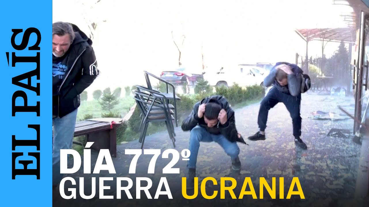 GUERRA UCRANIA | Periodistas captan en directo un ataque ruso contra Zaporiyia | EL PAÍS