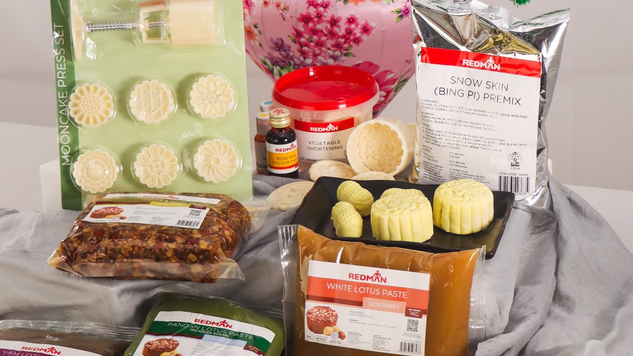 RedMan's Easy Snowskin Mooncake Recipe: Bring the Joy of Baking to Your Mid-Autumn Festival!