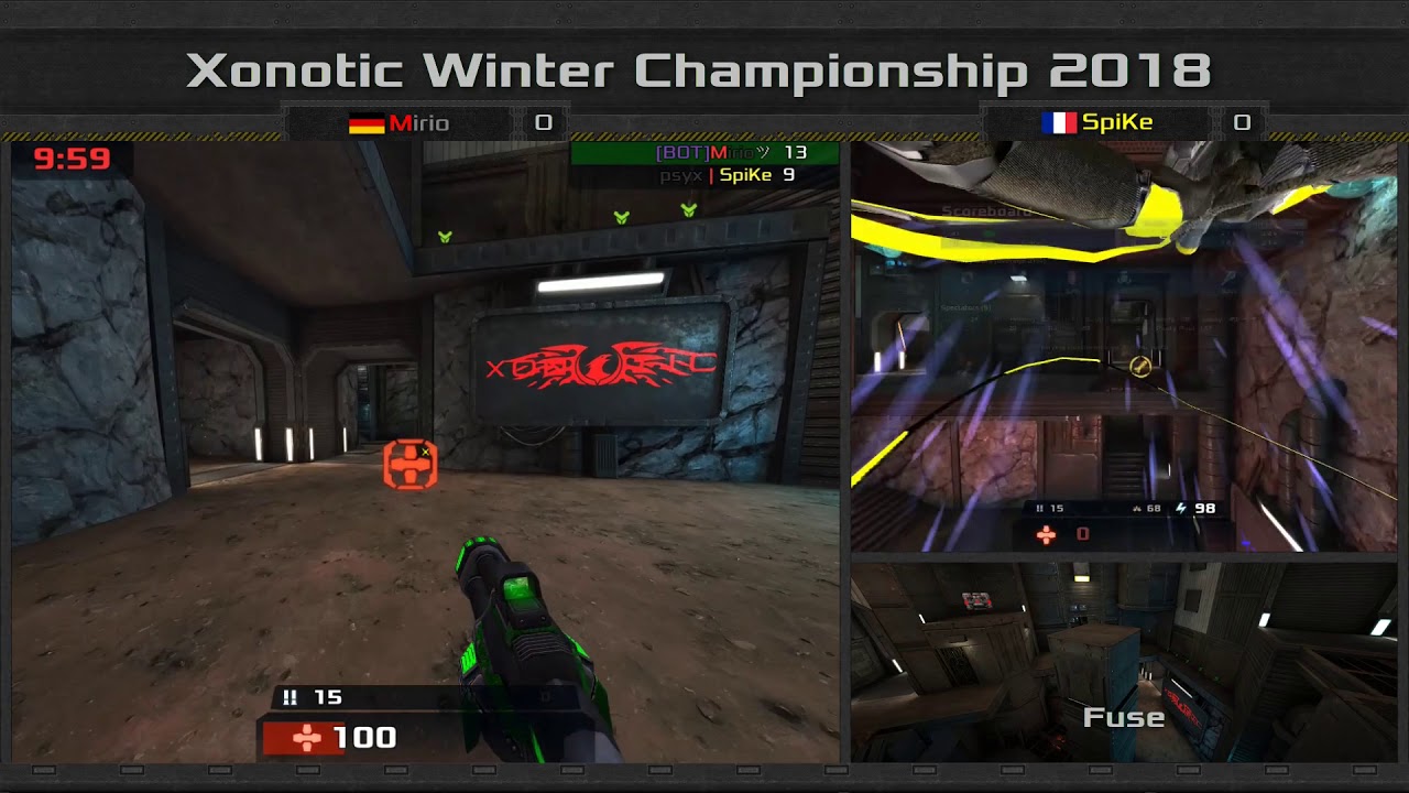 Xonotic Duel Cup, Game #27, SpiKe vs Mirio, Bo5