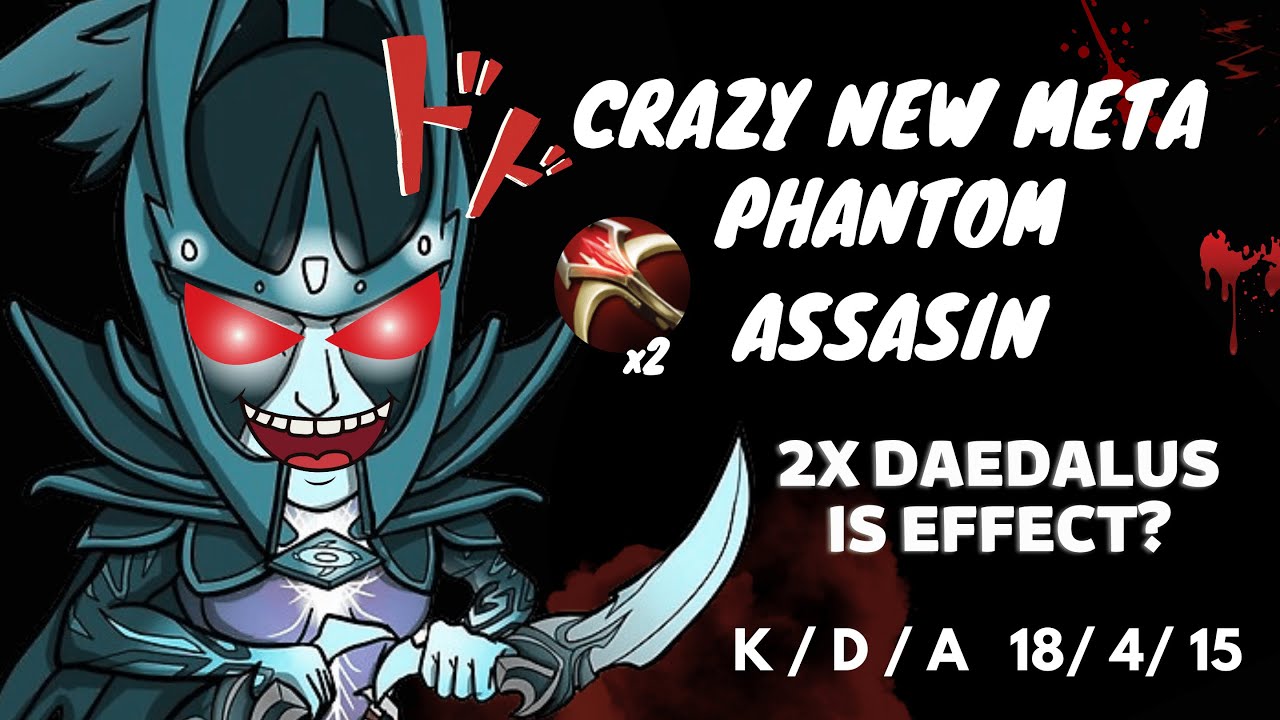 Phantom Assasin New Meta - 2x DAEDALUS make me 1000% Critical | SUPER LEGIT