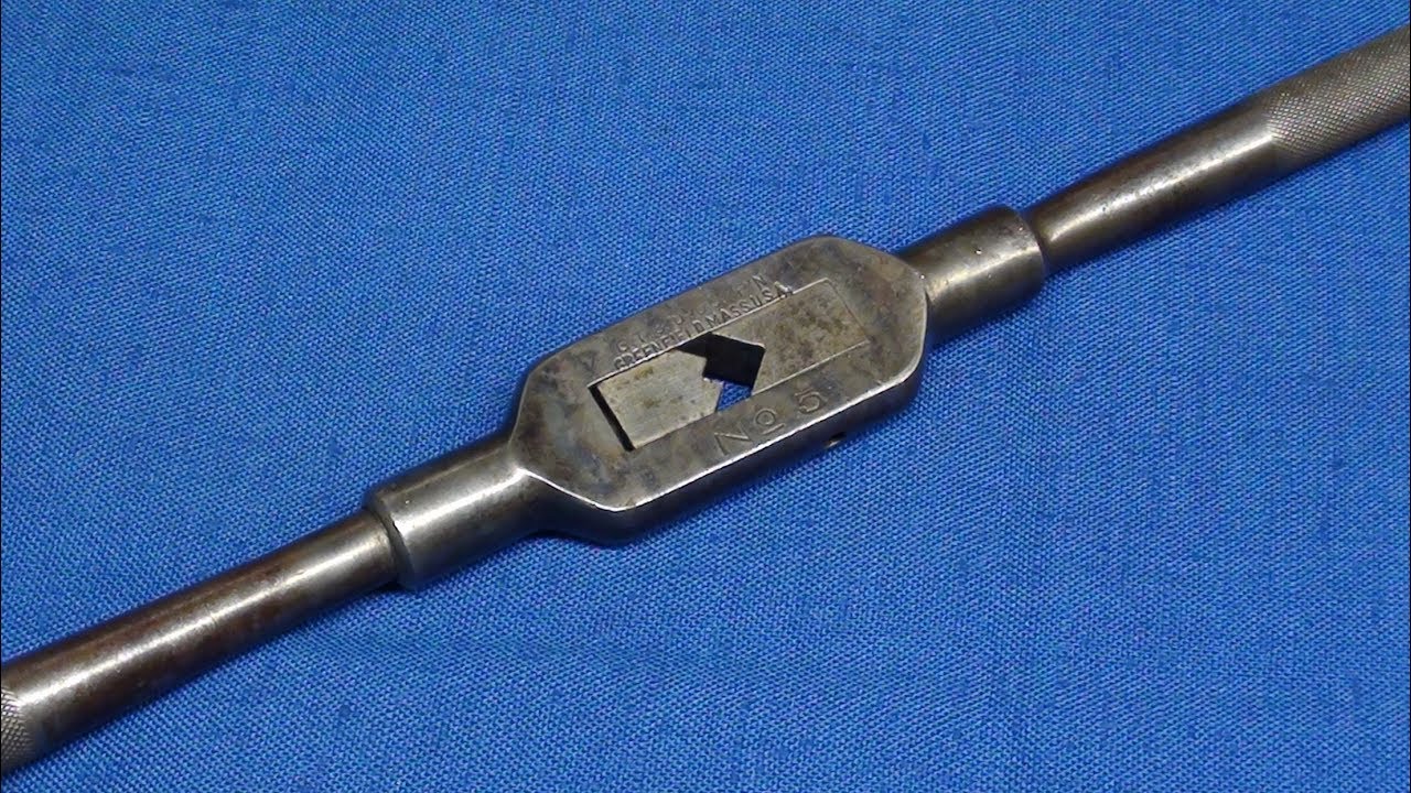 Tips #394 Repairing Greenfield Tap Wrench tubalcain