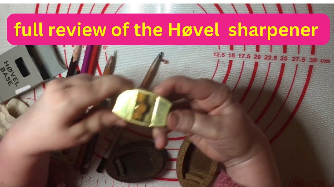 The Høvel pencil sharpener REVIEW!! | my honest opinion | 
