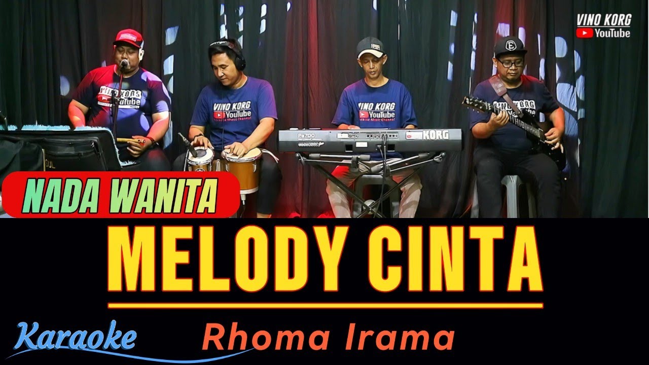 MELODY CINTA KARAOKE NADA WANITA, Rhoma Irama