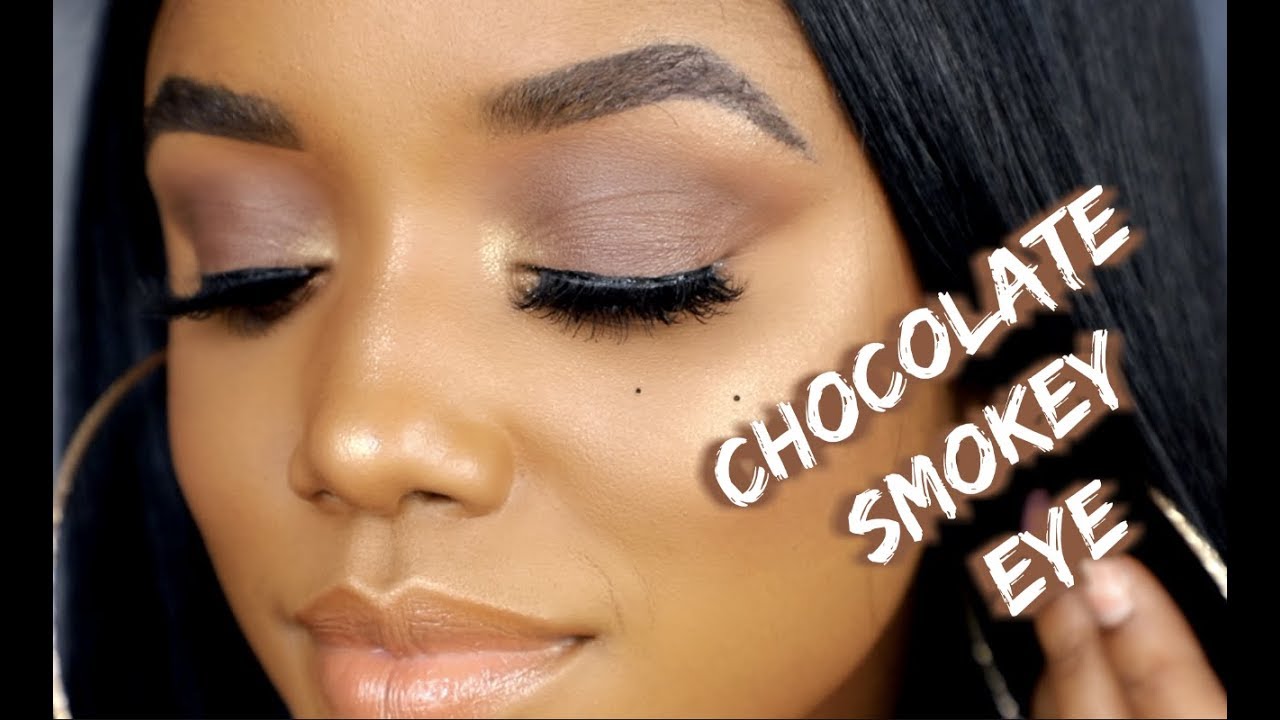 EASY CHOCOLATE SMOKEY EYE | Ellarie