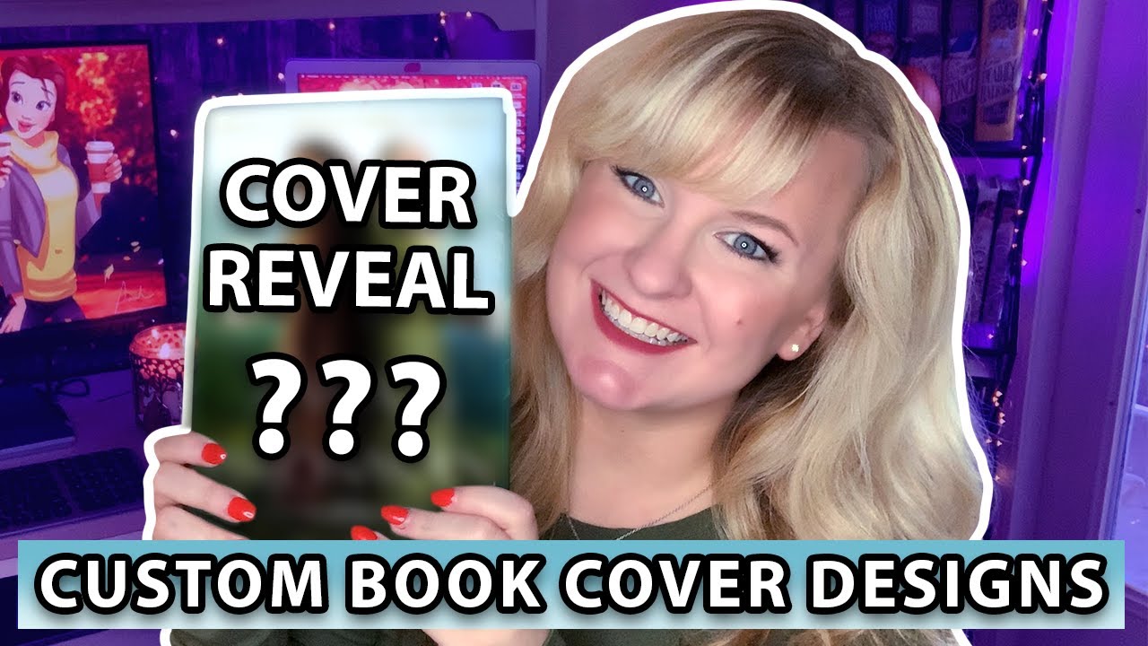 Making Custom Book Covers + Revealing an AuthorTuber's Cover (THAT I MADE)