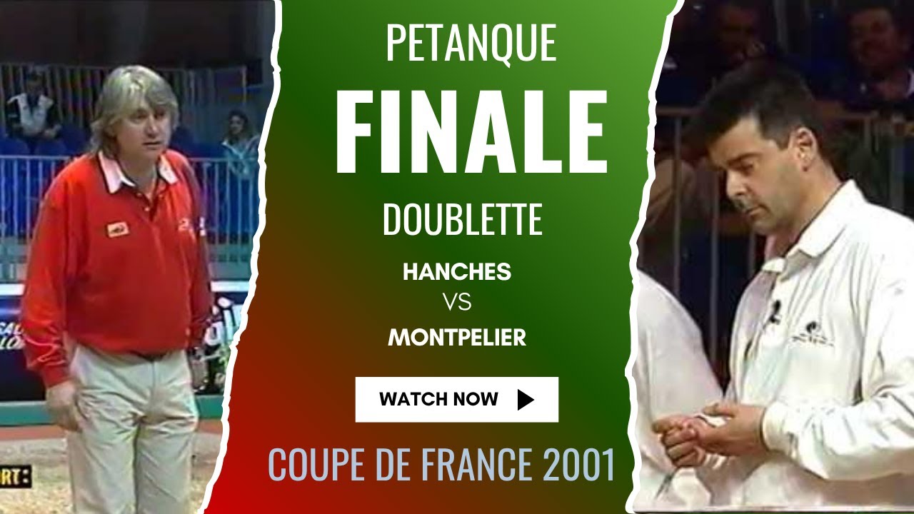 Quand Quintais et Foyot Enflammaient la Finale 2001 – Coupe de France de Pétanque