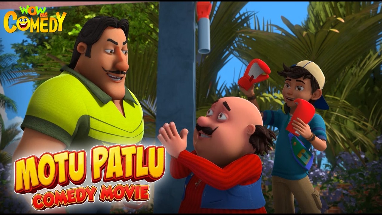 Motu Ka Dushman Boxer 🥊| Motu Patlu Full Movie | Kids Animated Movies | WowKidz Comedy