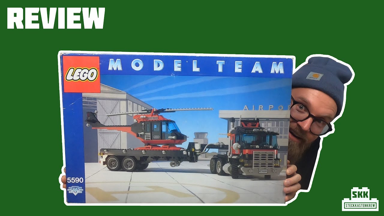 LEGO® 5590: das 1990er-Flaggschiff der Model-Team-Reihe [Review]