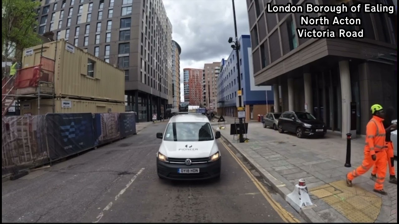 Full Route Visual 487 Willesden Junction to South Harrow YX58 FPT DE1631 Metroline West ADL E200
