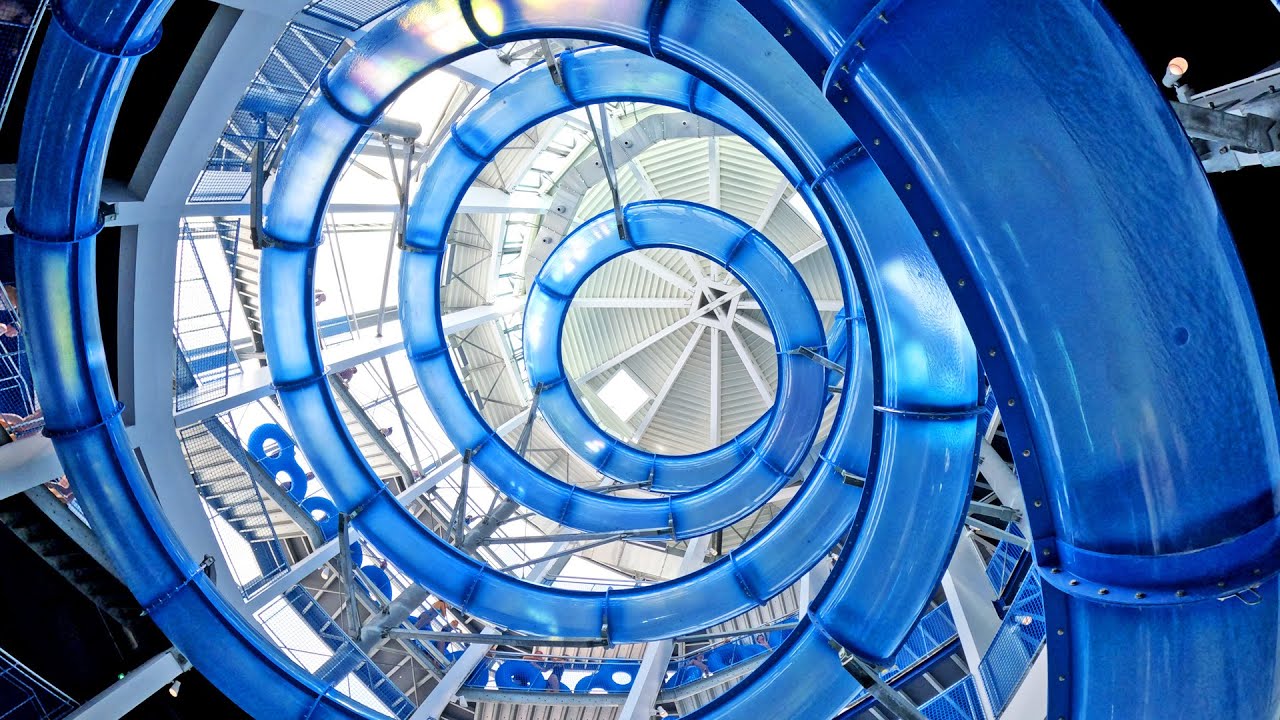 Aquascope - Spiral | Extreme Helix Water Slide - Futuroscope