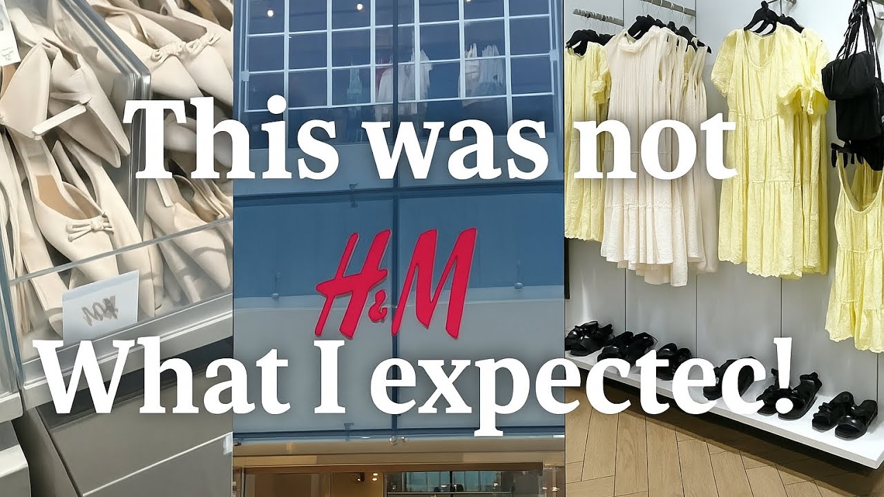H&M Shopping Vlog: Why I Found NOTHING I Liked !  H&M Haul 2025
