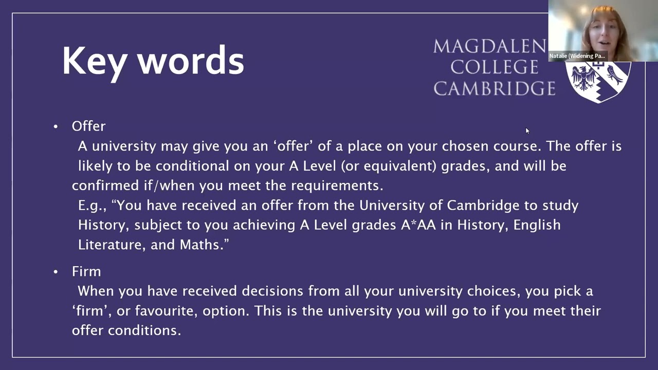 Introduction to the UCAS Application Process