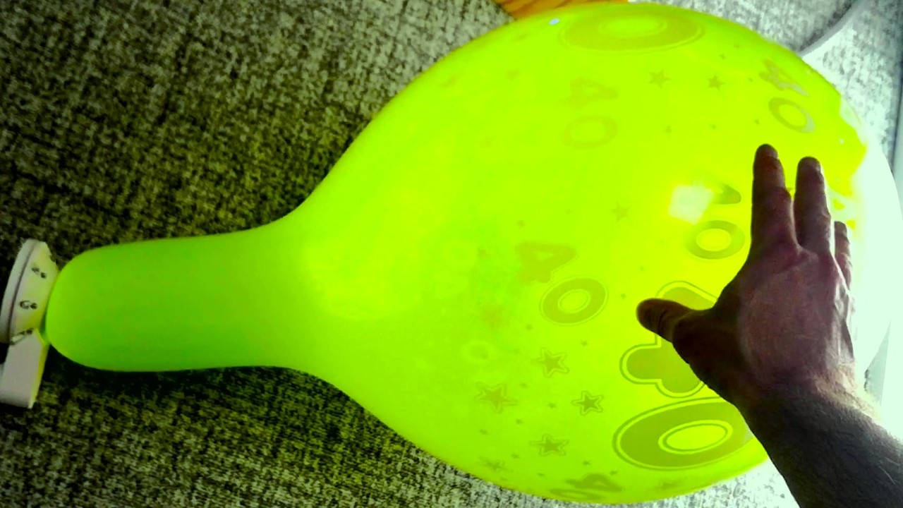 POV: How Inflating Balloons looks from Inside? Popping Balloons, Latex Gloves and Remaining Parts