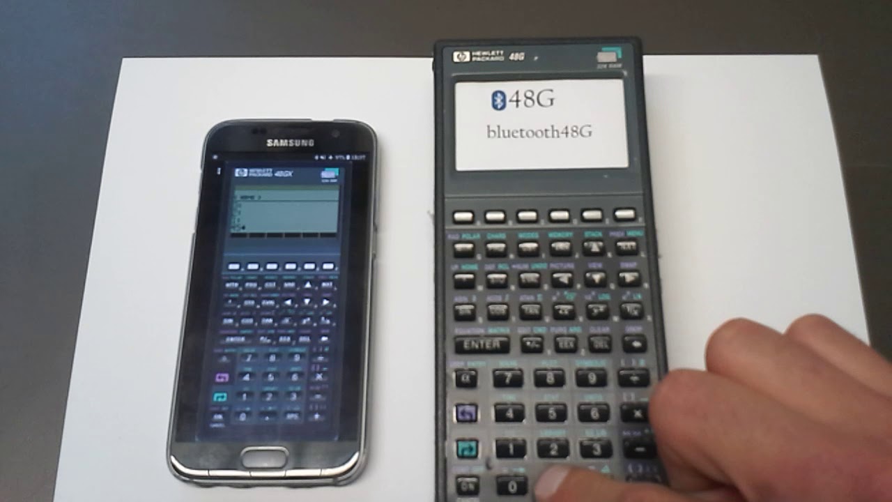 bluetooth48G - upcycle broken hp48G keyboard