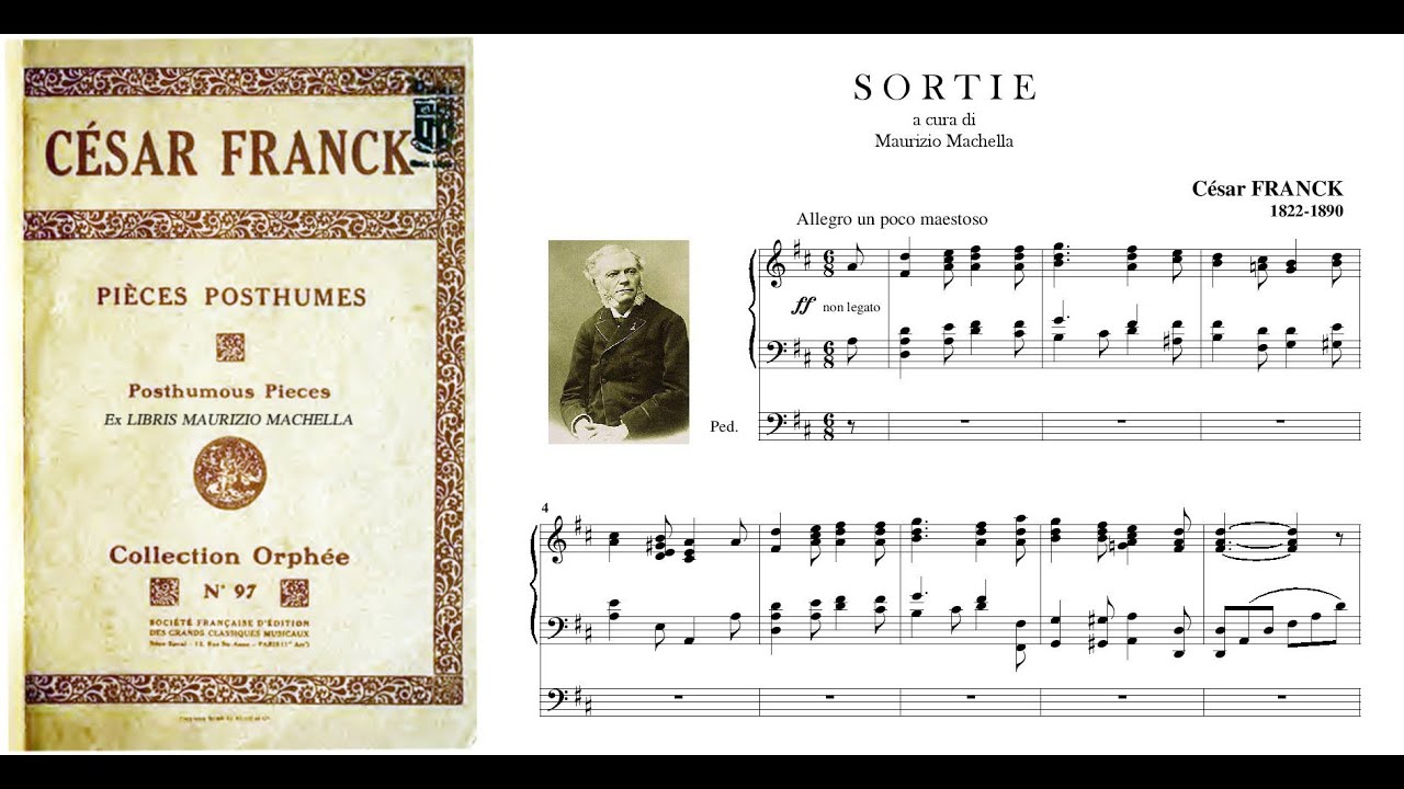 C. Franck: Sortie en Ré (from: 