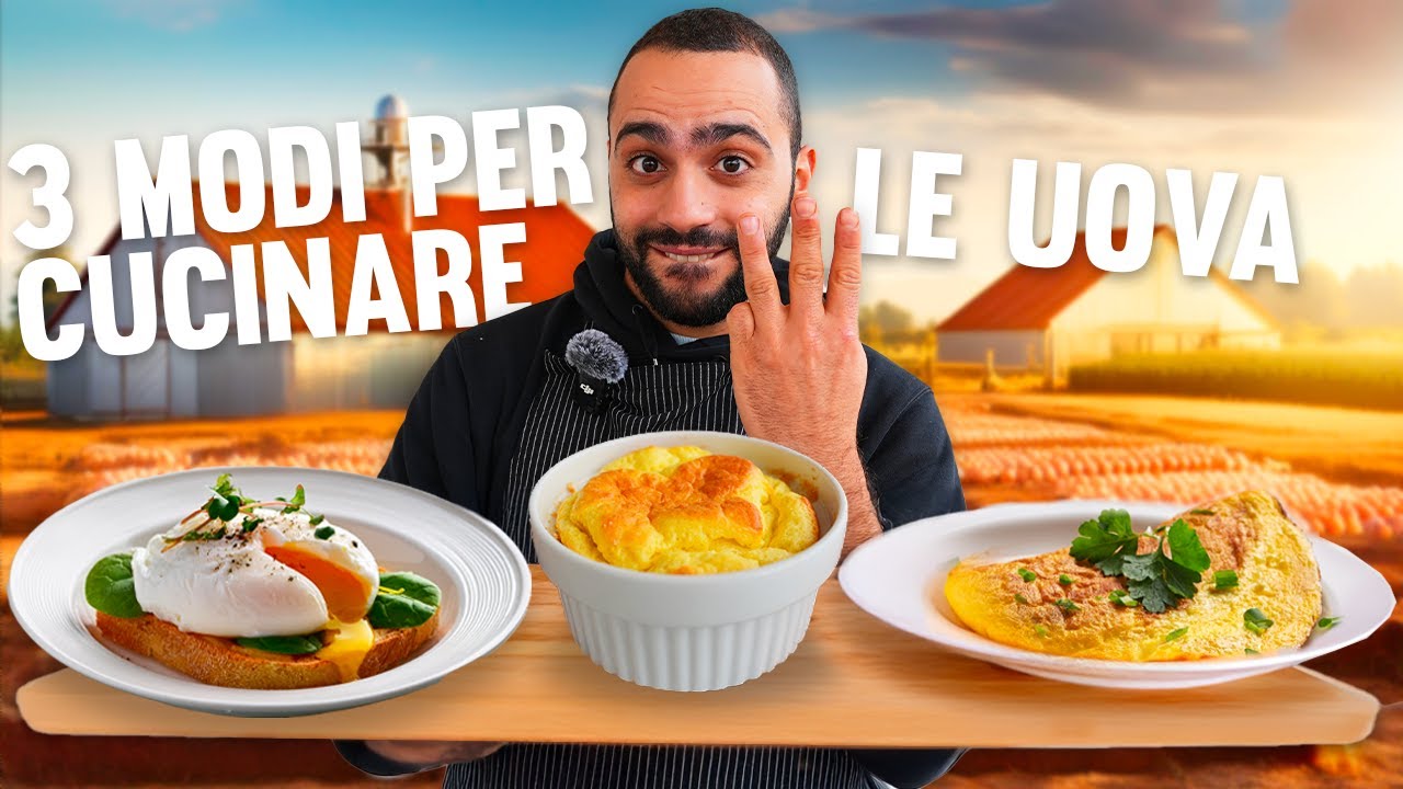 3 MODI PER USARE LE UOVA