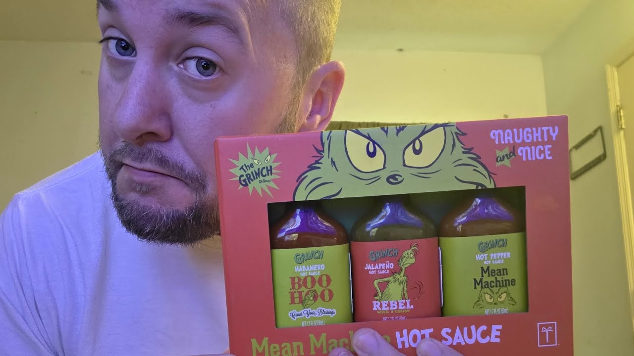 Grinch hot sauce shootout @FunkyUncleJohn 