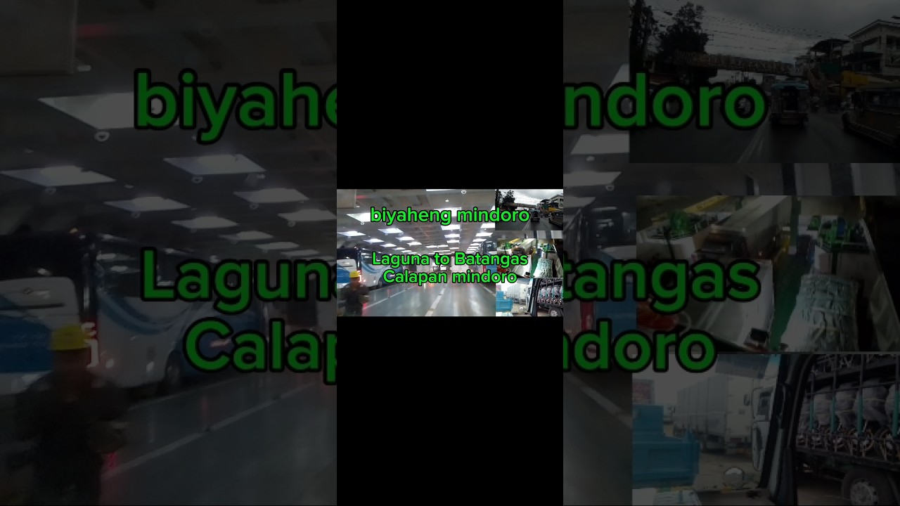 Biyaheng Mindoro Laguna Batangas Calapan edwin roatv 2.0