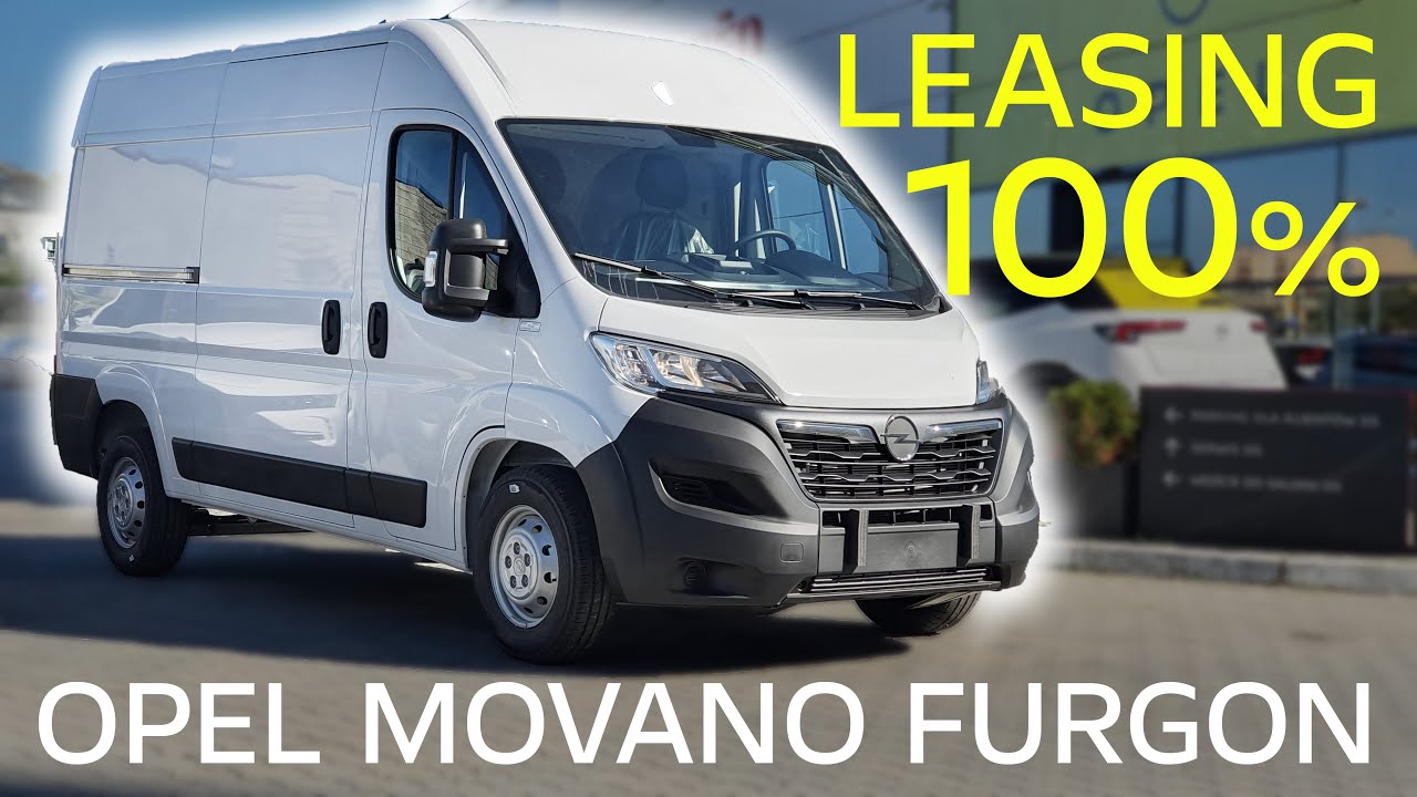 Opel Movano Furgon do Twojej firmy w leasingu 100%  I Auto Centrum Golemo