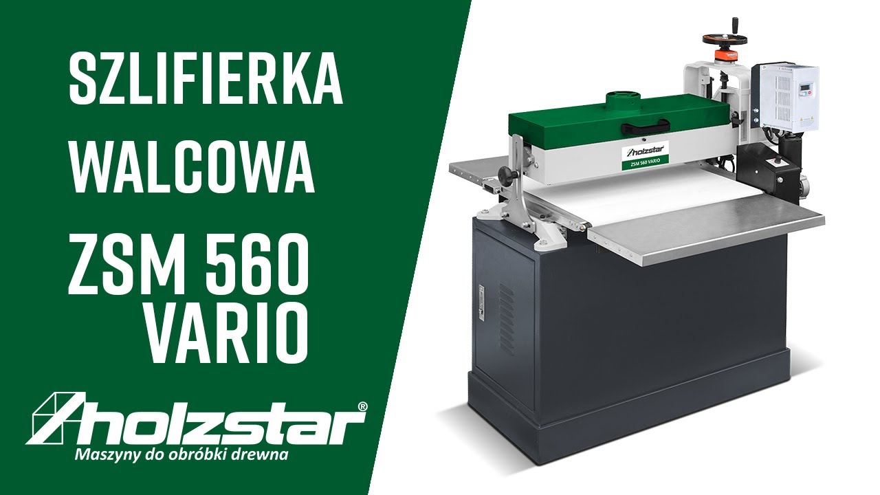 Szlifierka walcowa ZSM 560 Vario z bezstopniową regulacją prędkości.