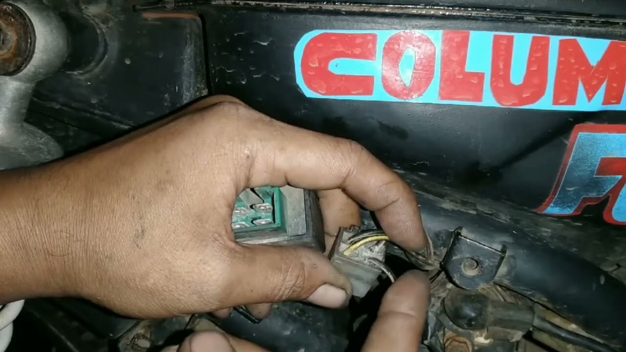 Cara Cek Jalur Kabel Pengisian Aki Kawasaki KZR Atau Blitz R....semoga bermanfaat!!!!!
