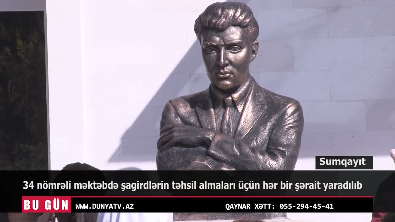 34 nömrəli məktəbdə şagirdlərin təhsil almaları üçün hər bir şərait yaradılıb
