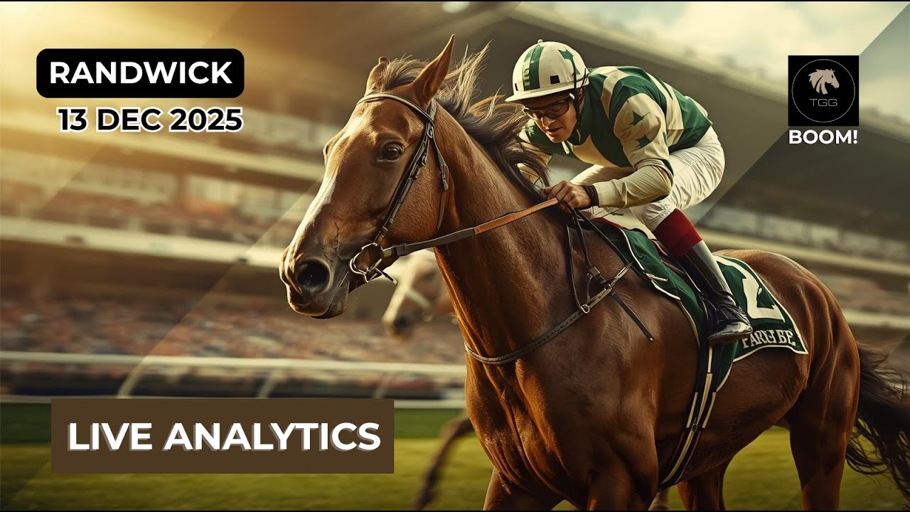 Randwick Tips & Signals (13 Dec) | Live Horse Racing Data Analysis | 10-Race Card