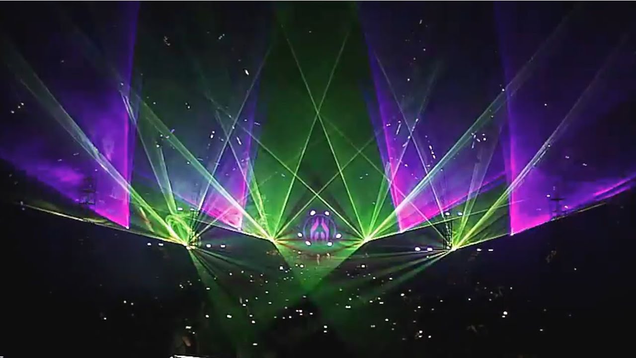 Pokaza laserowy MAYDAY Katowice 2013 LASERY INFO