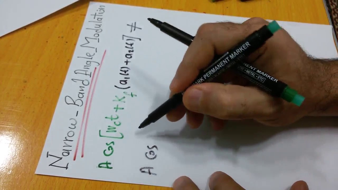 Communication systems 70: Power and Bandwidth of an Angle Modulation Wave