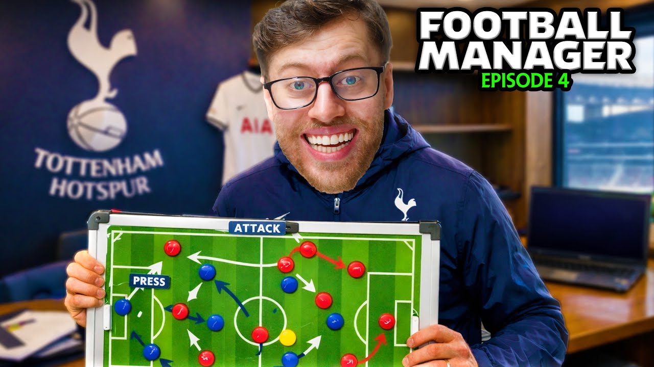 Пробуем НОВУЮ тактику... 🤩⚽️ FM26 Тоттенхэм Хотспур #4