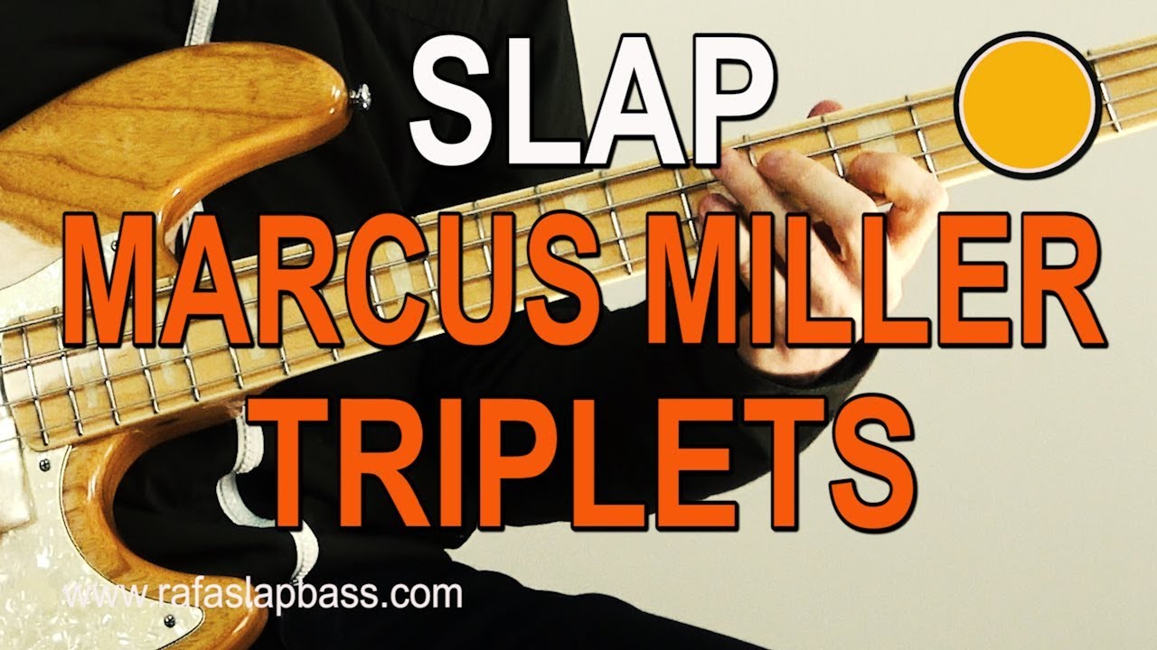 LECCIÓN SLAP MARCUS MILLER TRIPLETS ✔️