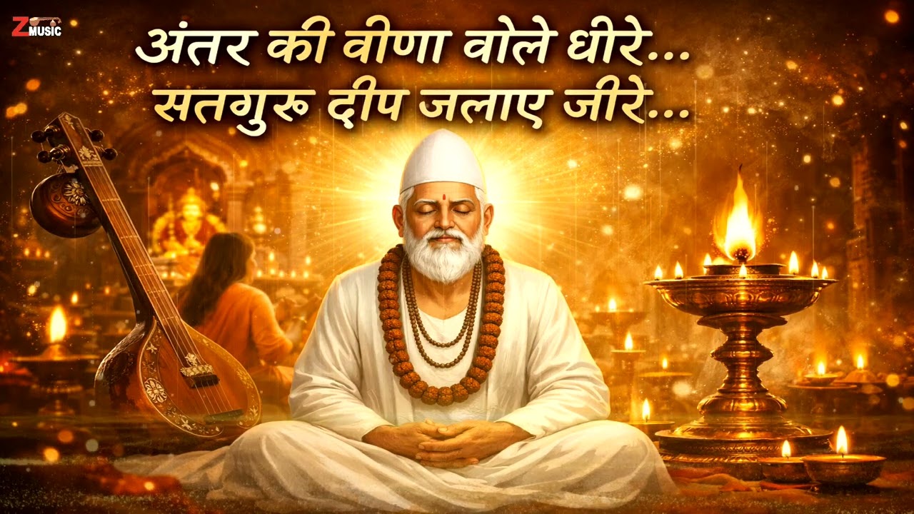 #songs | अंतर की वीणा बोले धीरे | संत कबीर दास का अमृत भजन | Bhajan | Zmusic111