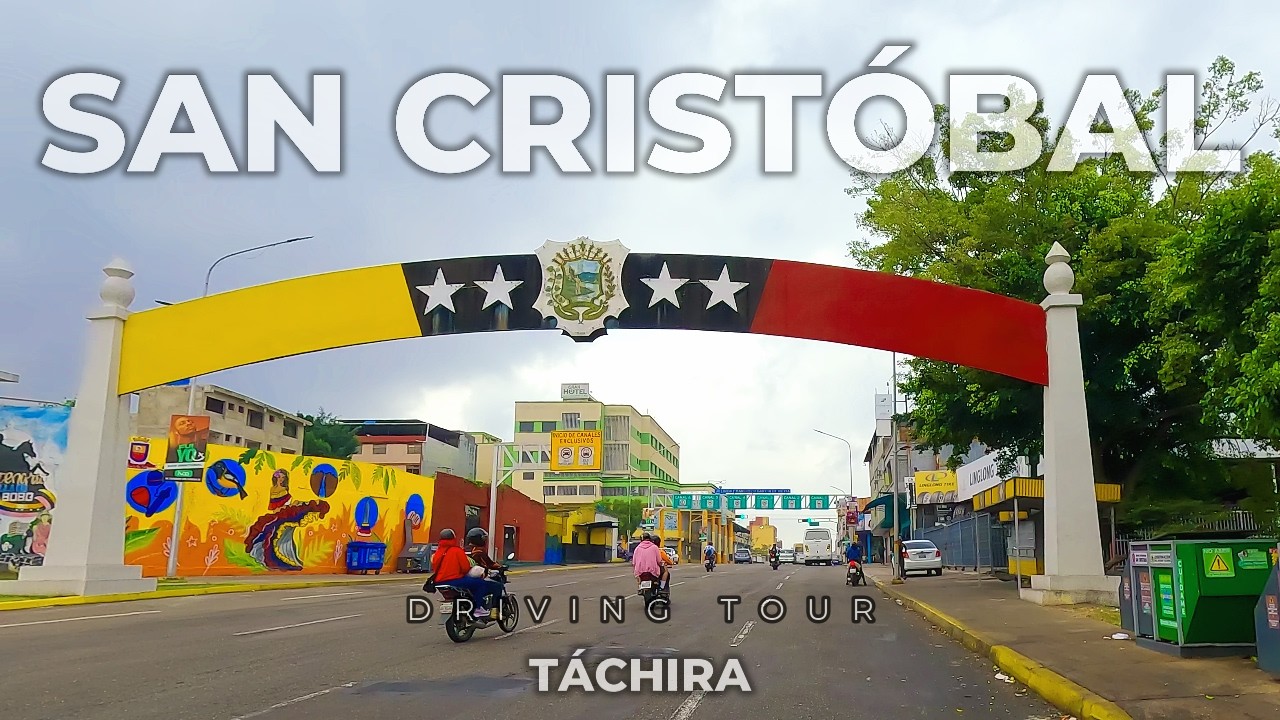 Conectando Ciudades: Un Driving Tour por Táriba y San Cristóbal, Edo. Táchira. | VENEZUELA 🇻🇪 | 4K.