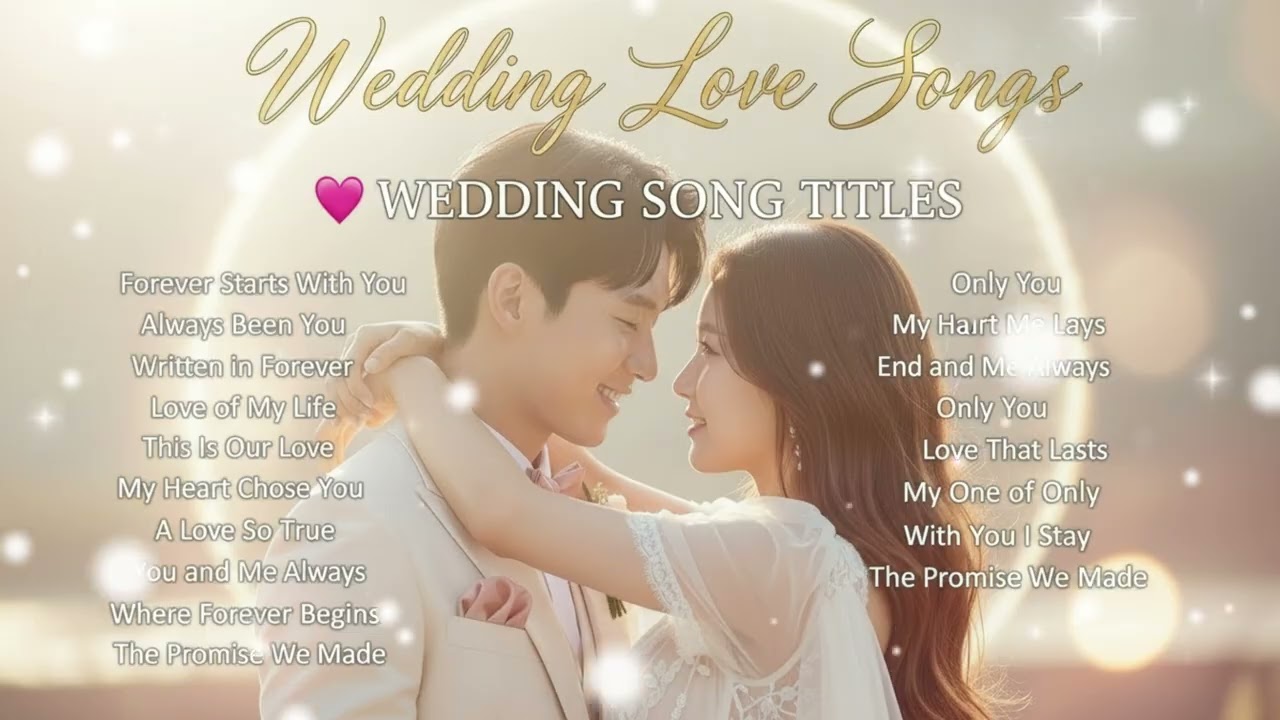 New Wedding Song Album 2026 | Wedding English Love Song | Collection | Non-Stop Playlist