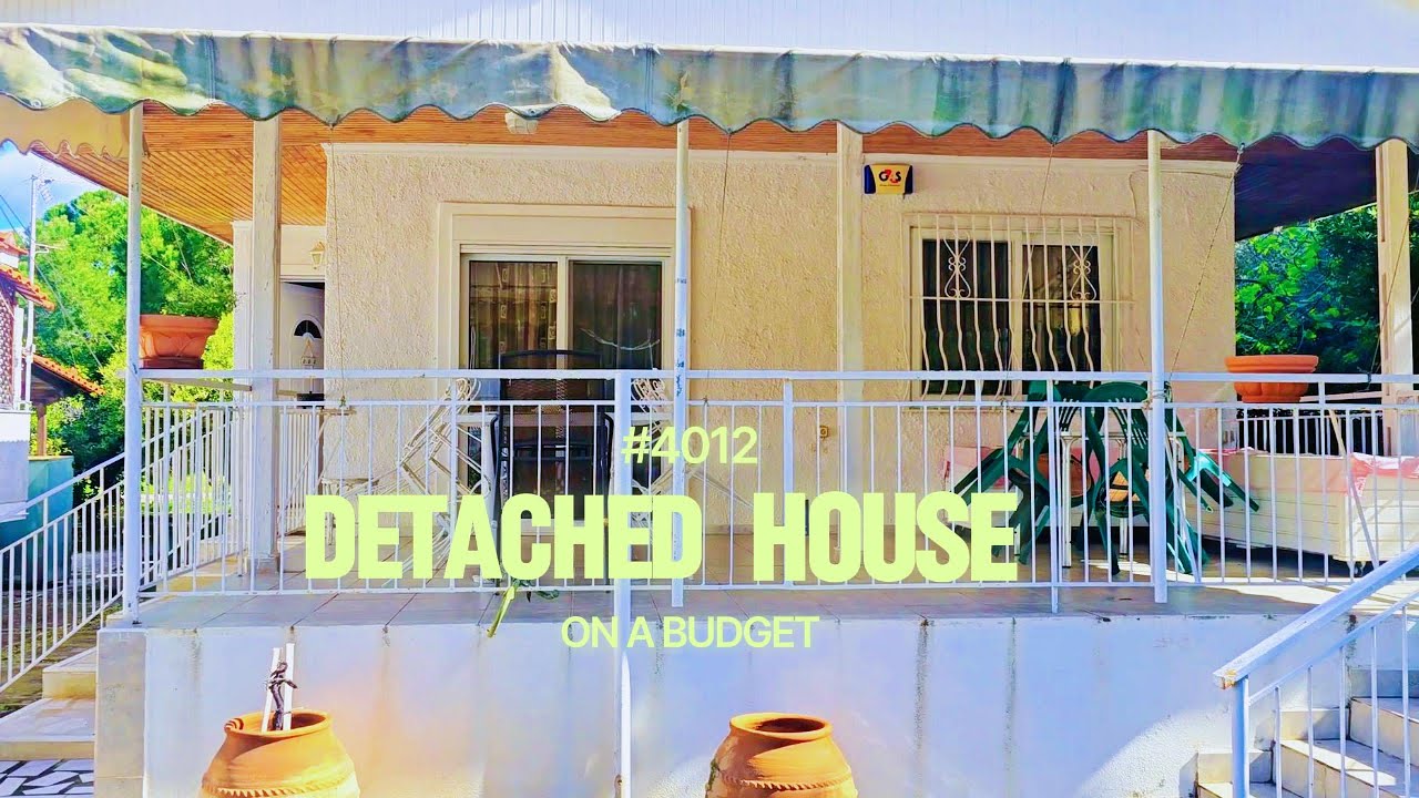 #4012  Detached House  on a Budget 104 s.qm - Μονοκατοικία προς πώληση – Kavos Loutraki Perachora