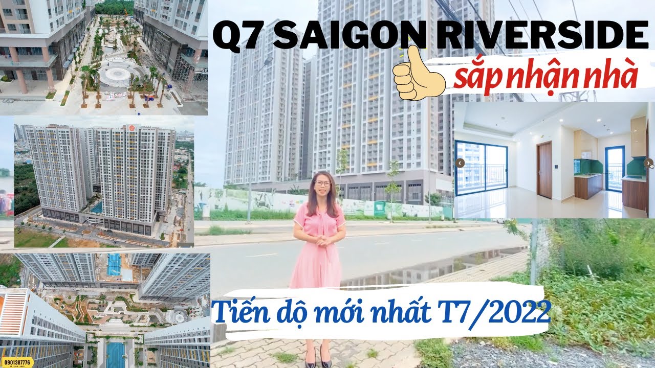 Q7 Sài Gòn Riverside - chuẩn bị bàn giao nhà T7/2022