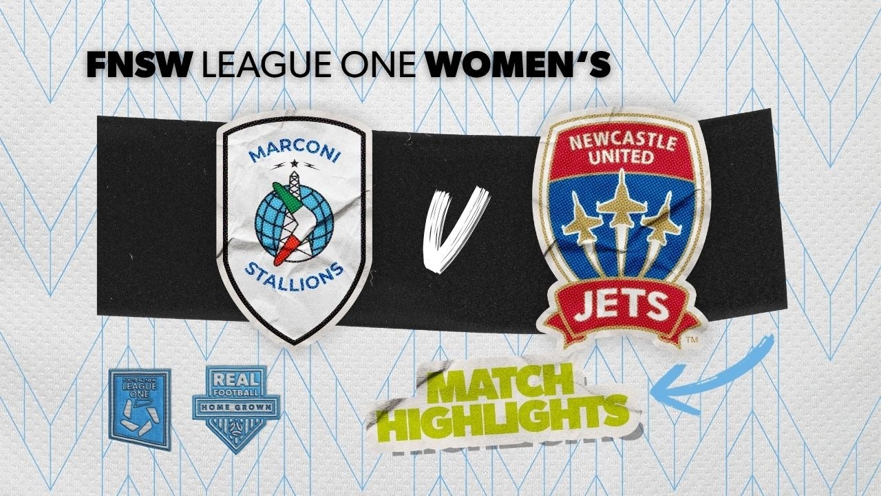 Лучшие моменты 23-го тура Женской лиги 1 FNSW &mdash; Marconi Stallions против Newcastle Jets