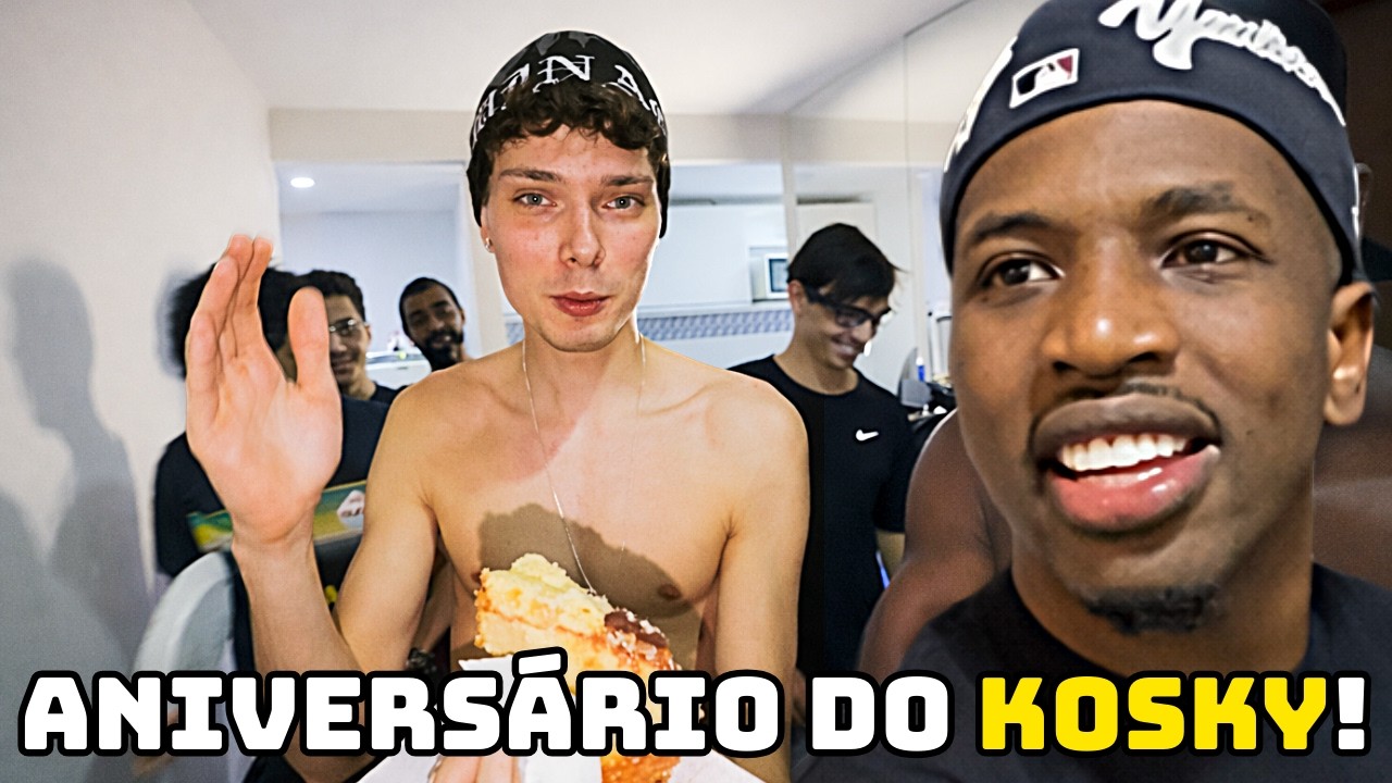 FONTINNELE PLANEJOU UMA FESTA SURPRESA PRO KOSKY