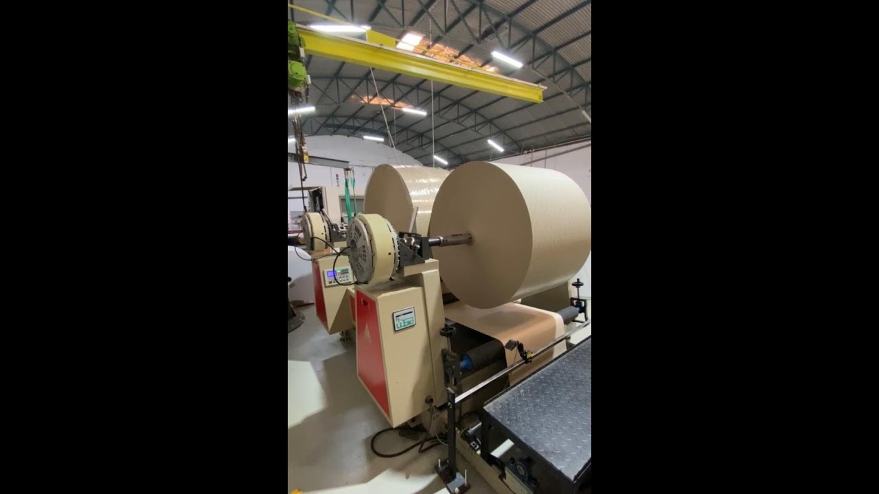 VIDEO PRINTICS U42480922  YILIAN SJFM-1300A SOLVENTLESS LAMINATOR