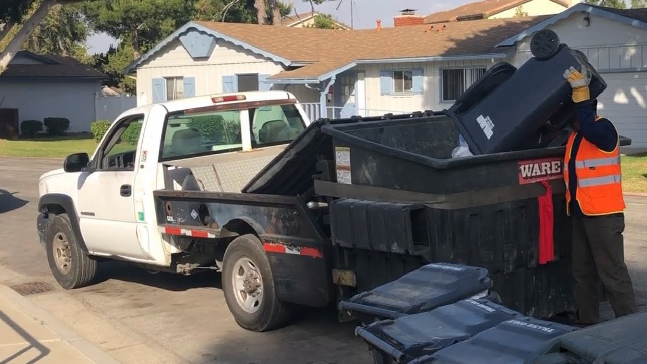 WARE Disposal Scout on manual trash in Costa Mesa