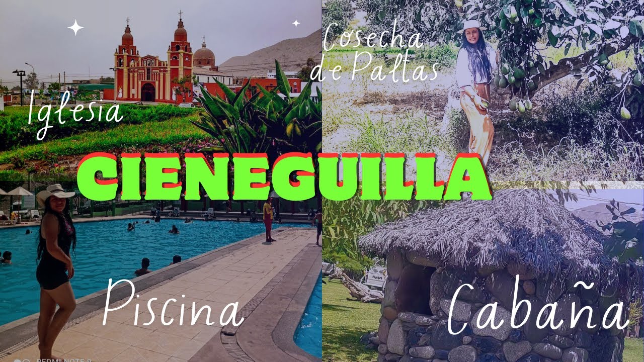 CIENEGUILLA: plaza de armas, piscinas gratis, Iglesia⛪, cosecha de paltas, centros recreativos