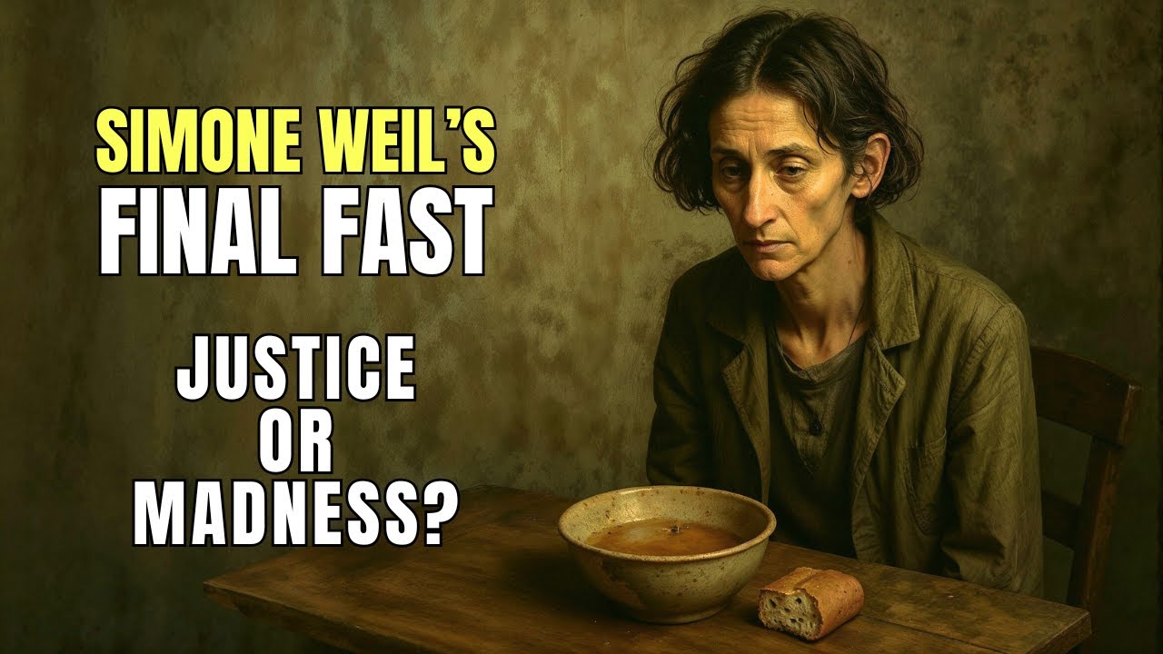 Simone Weil: The Philosopher Who Starved for Justice | Histosophy 🌍📿🔥