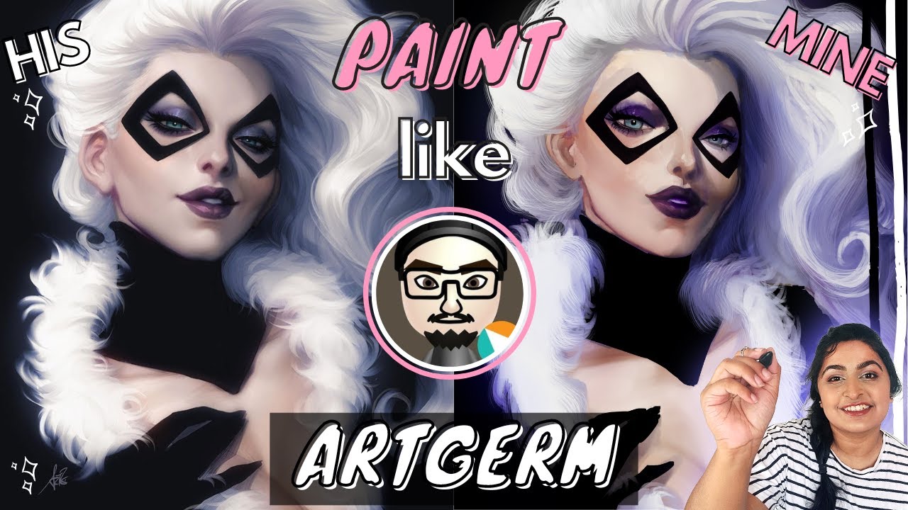 🤩ARTGERM Tutorial  |  @artgerm  (Stanley Lau) Style Study 💜